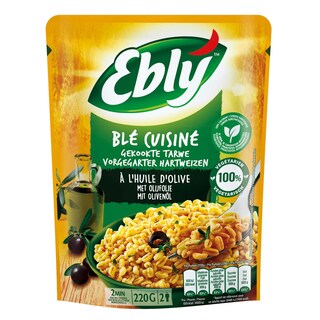 Ebly | Blé | Nature | Huile olive 220 gr
