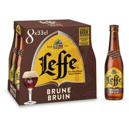 Bières brunes et am­brées