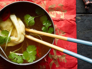 Soupe wonton aux crevettes