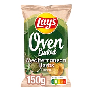 Lay's | Oven Baked | Chips | Mediterranean herbs 