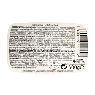 Delhaize | Salade | De thon | Maxi pack | MSC 