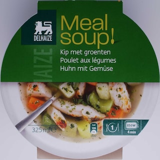Delhaize | Soupe-repas au poulet aux légumes 