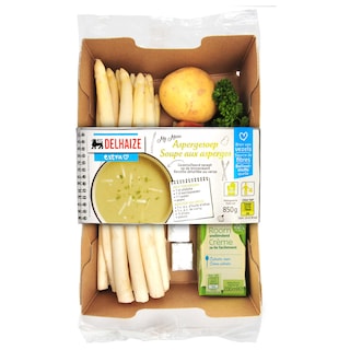 Delhaize | Aspergesoep | Maaltijdbox 