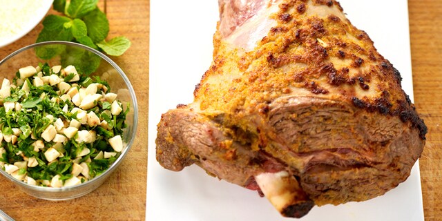 Gigot d’agneau de Madras