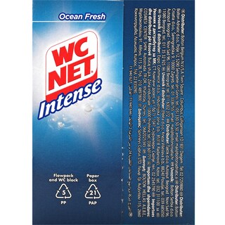 WC Net | Bloc Wc | Intense | Ocean Fresh 4 pc