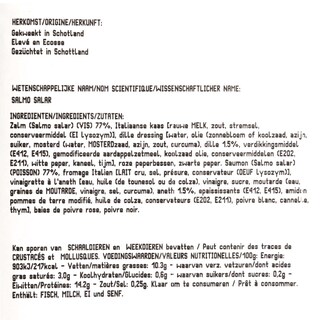 Delhaize | Carpaccio saumon | Ecosse | Prêt à manger 