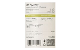 France - Frankrijk | Bordeaux - Graves | Les Clayes 2018 