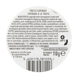 Delhaize | Truffeltapenade 