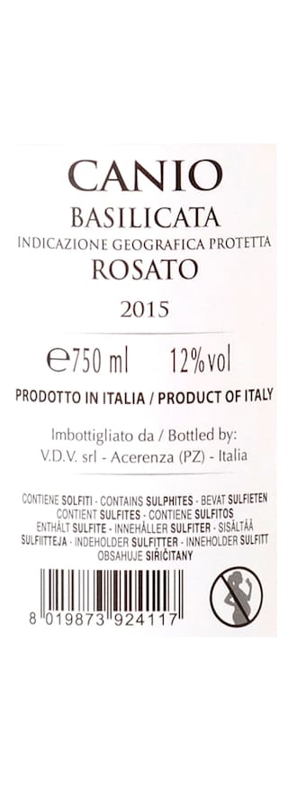 Italie - Italië | Basilicata IGP | Canio Basilicata IGP Rosé 