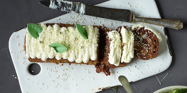 Bûche de noël aux spéculoos et au mascarpone