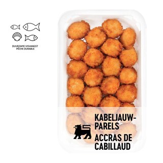 Delhaize | Accras de cabillaud | Pané| + 25% gratuits 