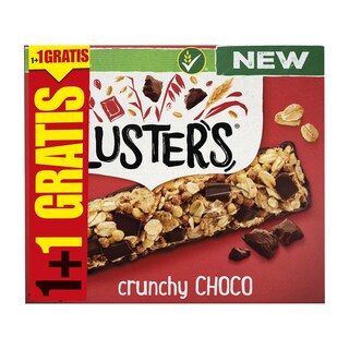 Nestlé | Clusters | Graanreep | Knapperige chocolade | 1+1 gratis 