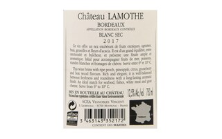 France - Frankrijk | Bordeaux - Bordeaux AC | Château Lamothe 2017 