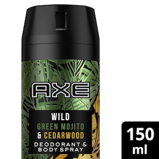 Axe | BodySpray Deodorant | Green Mojito & Cedarwood | 150 ml 