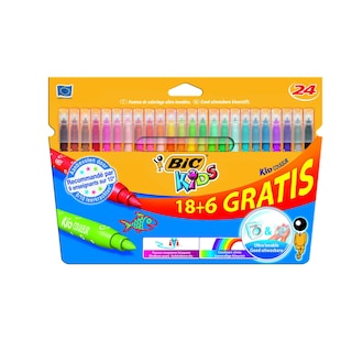Bic | Kleurstiften | 18+6 gratis 