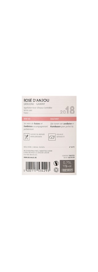 France - Frankrijk | Loire - Anjou | Rosé d'Anjou 2018 