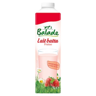 Lait battu | Fraise