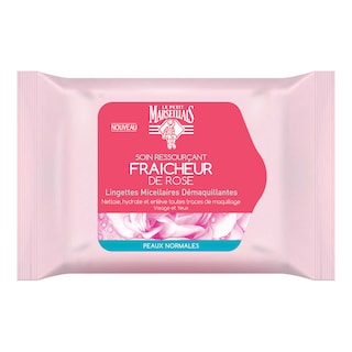 Le Petit Marseillais | Lingettes | Demaquillants | Rose 