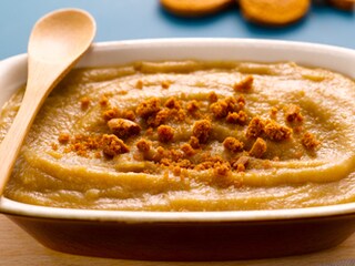 Appelcompote met speculoos