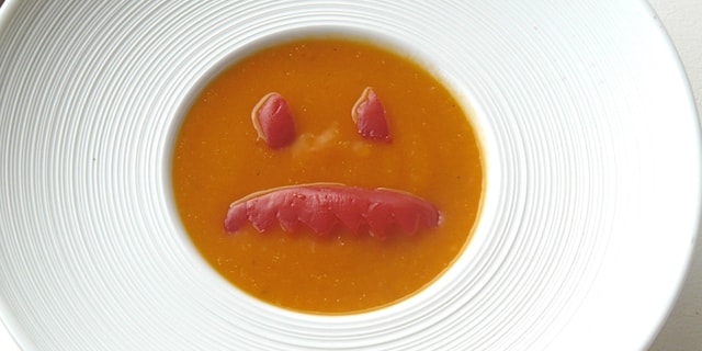 Soep met pompoen en sinaasappel