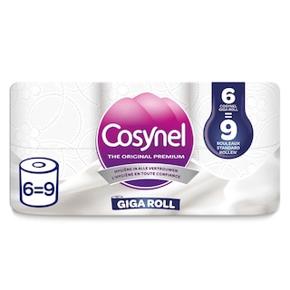 Cosynel | Papier Toilette | Blanc | Gigarol | 6 Roul 
