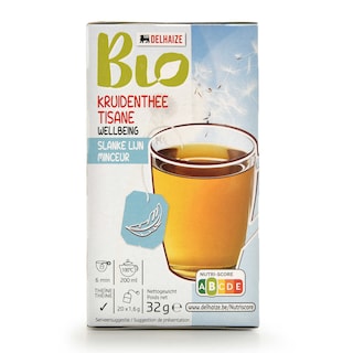 Delhaize | Bio | Kruidenthee | Slanke lijn | Zakjes | Bio 