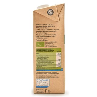 Delhaize | Bio | Melk | Halfvolle | BIo 6 x 1 l