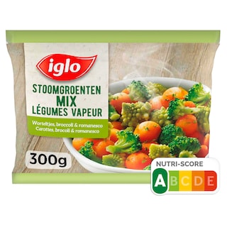 Iglo | Stoomgroenten | Broccoli | Worteltjes 