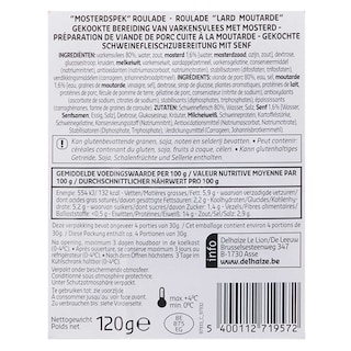 Delhaize | Roulade Mosterdspek 