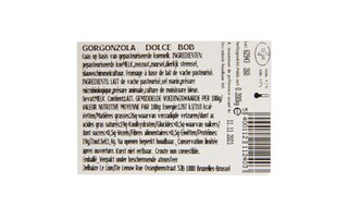 Delhaize | Schimmelkaas | Gorgonzola | AOC | Blok 