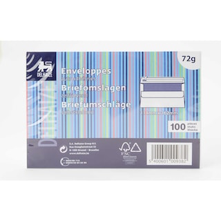 Delhaize | Briefomslagen | Zelfklevend | 114mm x 162mm 