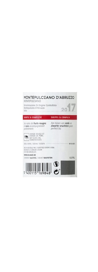 Italie - Italië | Abruzzo D.O.C. | Montepulciano d'Abruzzo Rood 