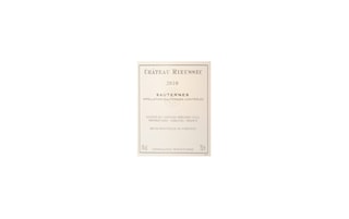 France - Frankrijk | Bordeaux - Sauternes | Château Rieussec | 2010 | Blanc 