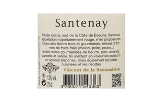 FR BOURGOGNE COTE DE BEAUNE | Bourgogne - Côte de Beaune | Santenay 2014 Wit 