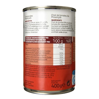 Delhaize | Tomates | Chair | Provençale | Boîte 400 gr