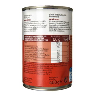 Delhaize | Tomaten | Vlees | Provençaals | Blik 400 gr