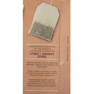 Delhaize | Thee | Groen | Citrus | Zakjes 