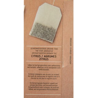 Delhaize | Thé | Vert | Agrumes | Sachets 