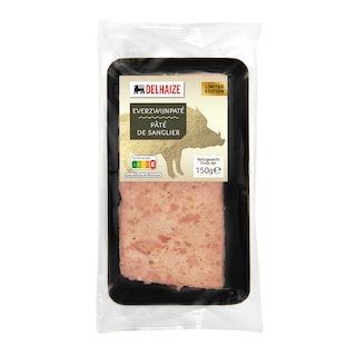 Delhaize | Paté van wildzwijn 