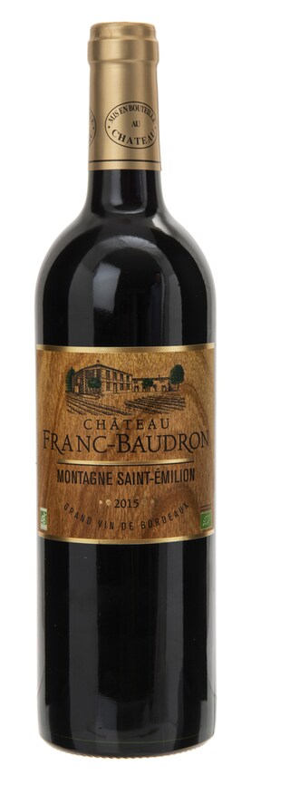 France - Frankrijk | Bordeaux - Montagne St Emilion | Château Franc Baudron 2015 Rouge | Bio 
