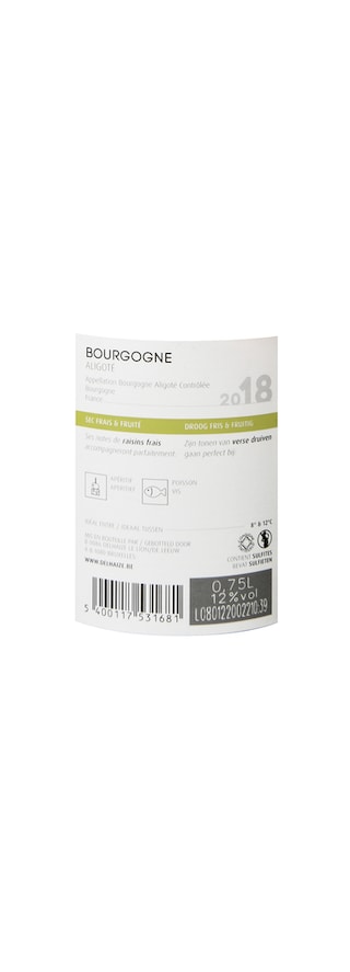 France - Frankrijk | Bourgogne - Bourgogne | Bourgogne Aligoté 2017 