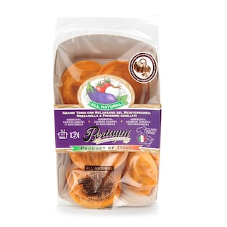 Bertagni | Tondi | Aubergin-Gegrilde tomaten-Mozzarella 