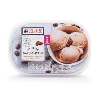 Delhaize | Crème glacée | Mocca | 0% sucre aj 