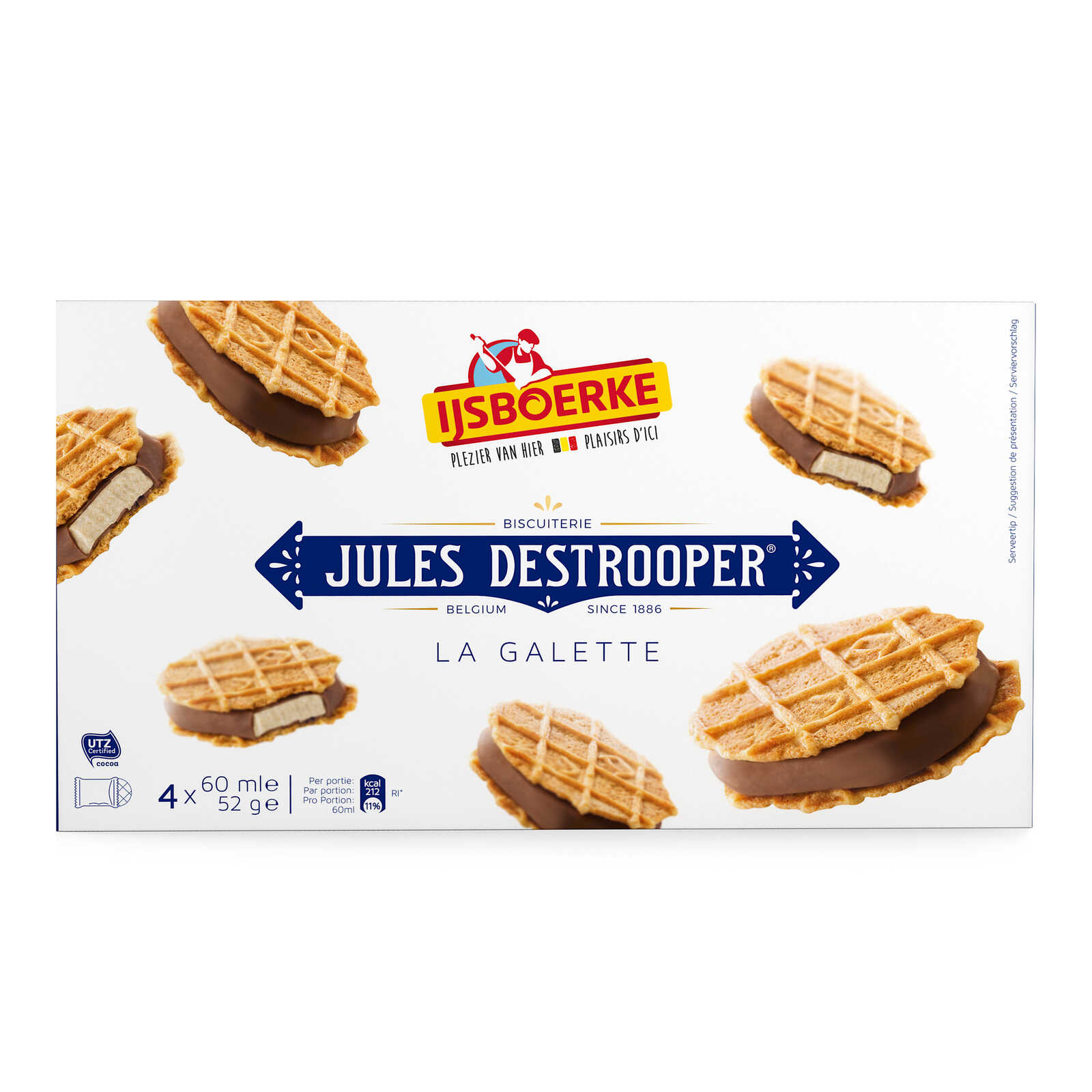 Ijsboerke La Galette Galette Jules Destrooper Roo X Cl Delhaize