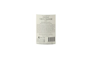 FR BORDEAUX BORDEAUX AC | Château Vieux Manoir MB 2012 Rouge 