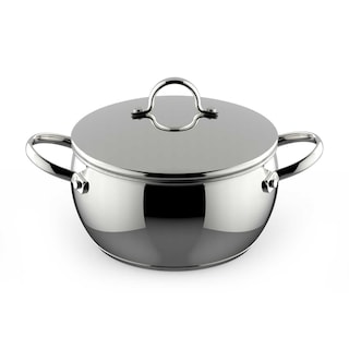 Lagostina | Lage kookpot met deksel | 20cm | inox 
