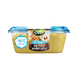 Delio | Kip curry salade | Zonder mayonaise | +25% 