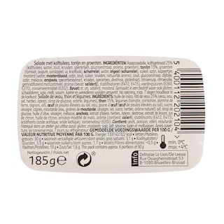 Delhaize | Vitello tonato 