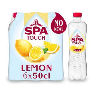Spa | Touch | Mineraalwater | Citroen | Bruisend | PET 6 x 50 cl