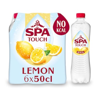 Spa | Touch | Eau minérale | Citron | Pétillante | PET 
